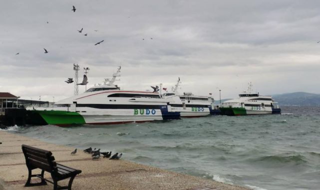 Bursa Deniz Otobüsleri'nin 2 seferi iptal edildi