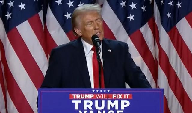 Donald Trump zaferini ilan etti: ABD'nin 47. başkanıyım