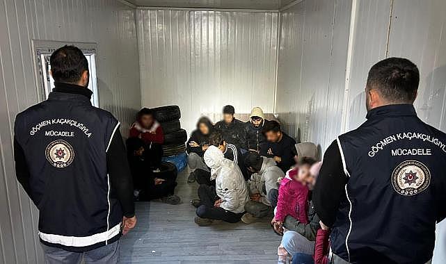 Düzensiz göçle mücadelede devam ediyor: 1626 düzensiz göçmen yakalandı