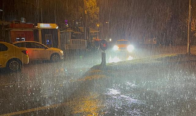Edirne'de lodos ve sağanak