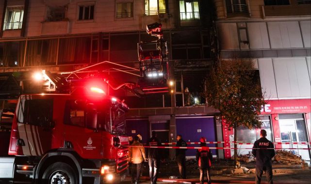 Esenyurt'ta tekstil atölyesinde yangın: 5 bina tahliye edildi