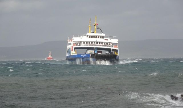Geyikli Bozcaada feribot hattında yarın bazı seferler yapılamayacak