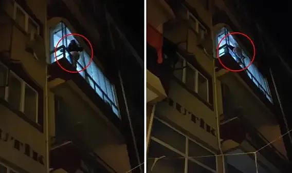 İntihar için balkona çıkan kadın, polisin iltifatını duyunca vazgeçti