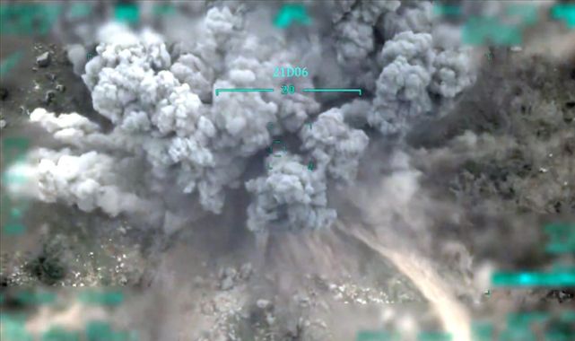 Irak'ın kuzeyinde 5 terörist etkisiz hale getirildi
