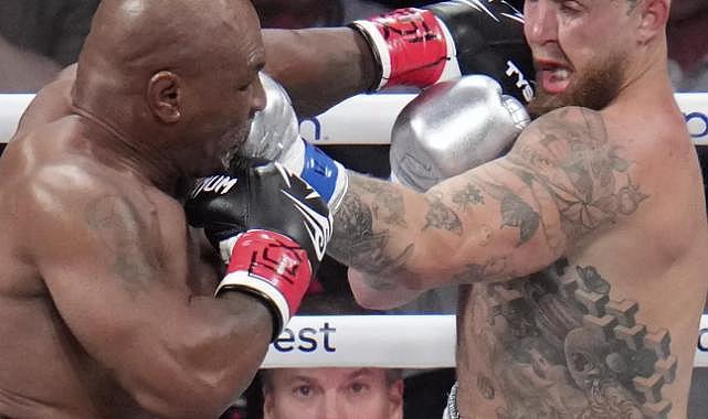Jake Paul ile Mike Tyson bokstan men edildi