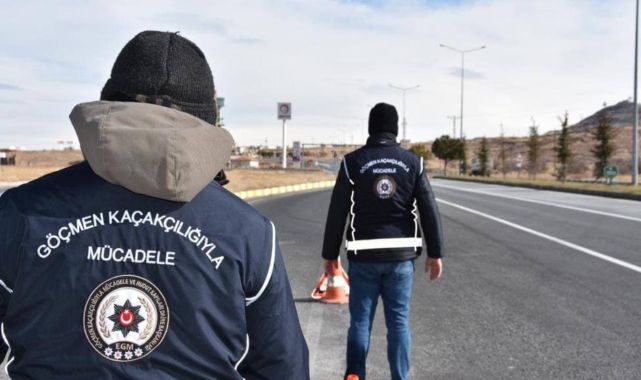 'Kalkan31' operasyonunda bin 298 düzensiz göçmen yakalandı