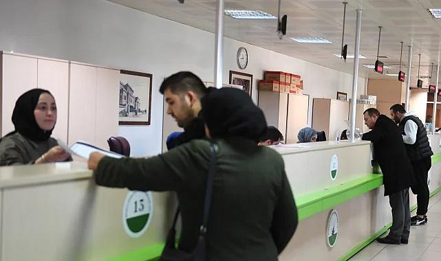 Osmangazi Belediyesi vezneleri hafta sonu da açık olacak