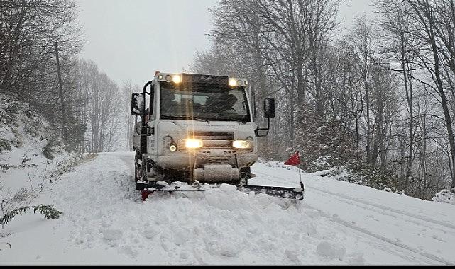Osmangazi'de kar mesaisi başladı