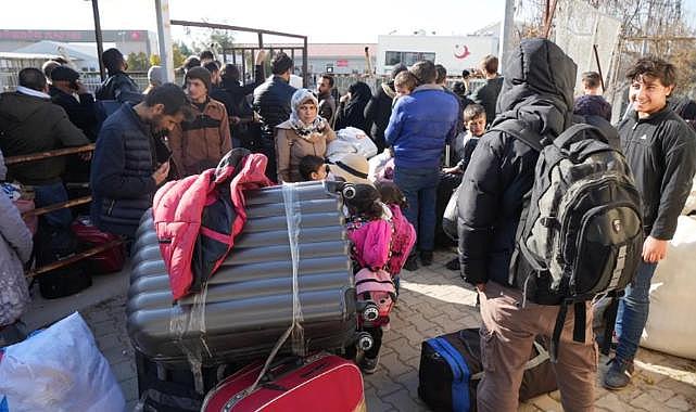 Bakan Ali Yerlikaya’dan ülkesine dönen Suriyeliler açıklaması: Sınır kapıları kapasitesi artırıldı