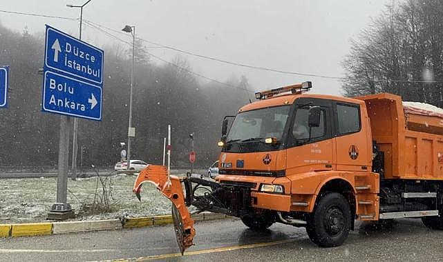 Bolu Dağı, Kartalkaya ve Kartepe'de kar yağışı başladı