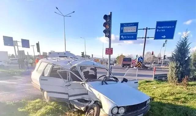 Bursa'da Trafik Kazası: Bir Kişi Hayatını Kaybetti, Bir Yaralı