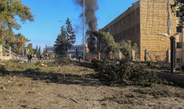 Rusya'dan Halep Üniversite Hastanesi'ne hava saldırısı