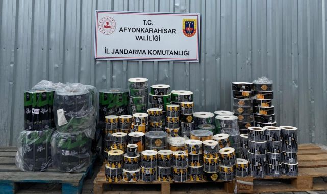 Afyonkarahisar'da 61 ton süt ürünü ele geçirildi