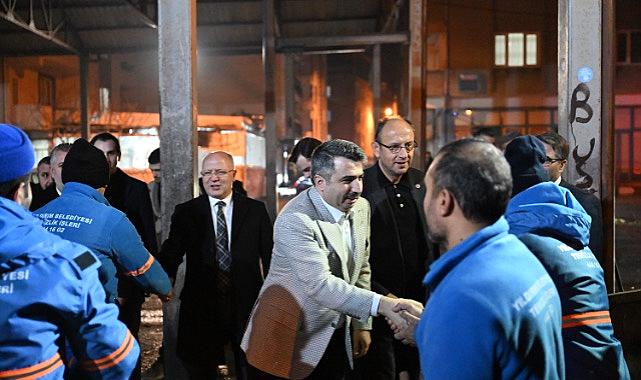 Başkan Oktay Yılmaz’dan Yeni Yıl Mesaisi