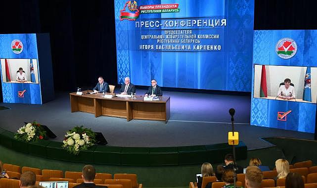 Belarus Merkez Seçim Komisyonu: Cumhurbaşkanı seçimini Lukaşenko kazandı