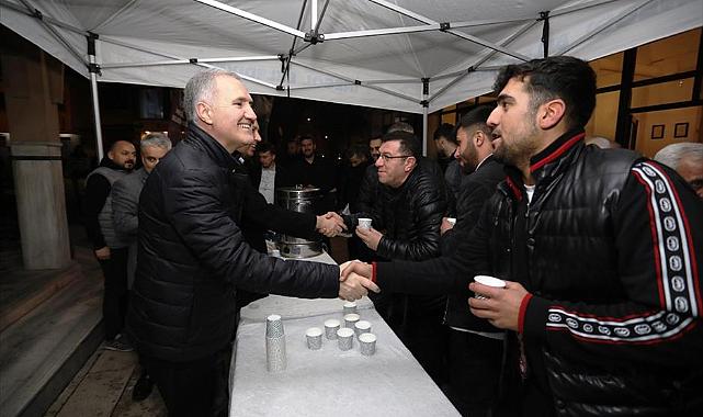 İnegöl’de Miraç Kandili’nde Gönülleri Isıtıan Süt İkramı