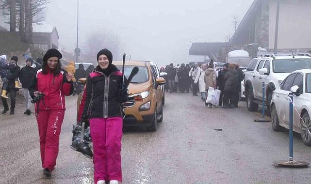 Uludağ’da Sömestr Öncesi Otopark Krizi