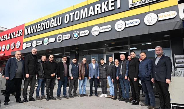 Başkan Yılmaz Otosansit Esnafıyla Buluştu