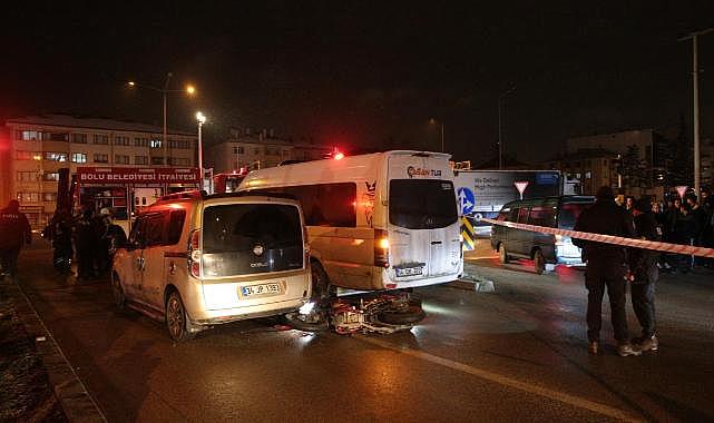 Bolu'da zincirleme trafik kazası: 1 ölü