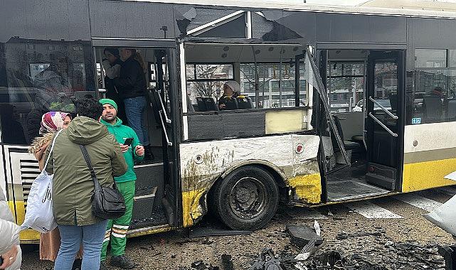 Bursa’da okul servisi otobüsle çarpıştı: 9 yaralı