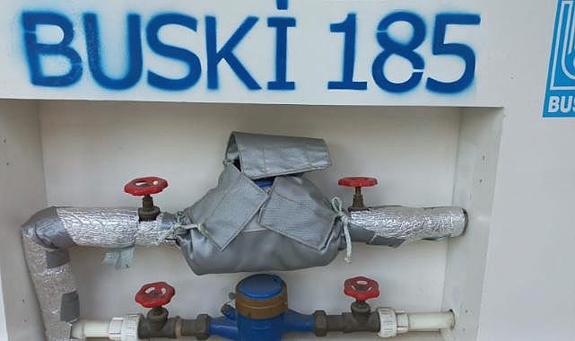BUSKİ'den sayaçlara don uyarısı