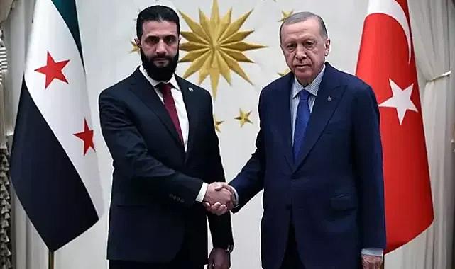 Cumhurbaşkanı Erdoğan ile Suriye Cumhurbaşkanı Ahmed Şara görüşmesi başladı