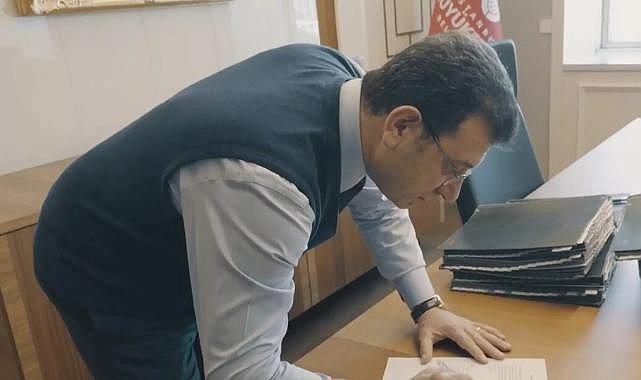 Ekrem İmamoğlu: Cumhuriyet Halk Partisi’nin Cumhurbaşkanı Adayı olmak için resmi müracaatımı yaptım