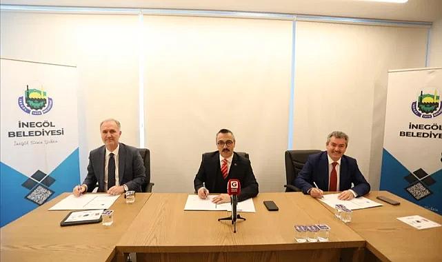 İnegöl Belediyesi İle Milli Eğitim'den öğrenciler için protokol