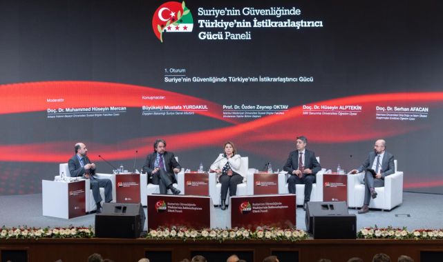 Suriye'nin Güvenliğinde Türkiye'nin İstikrarlaştırıcı Gücü paneli sona erdi