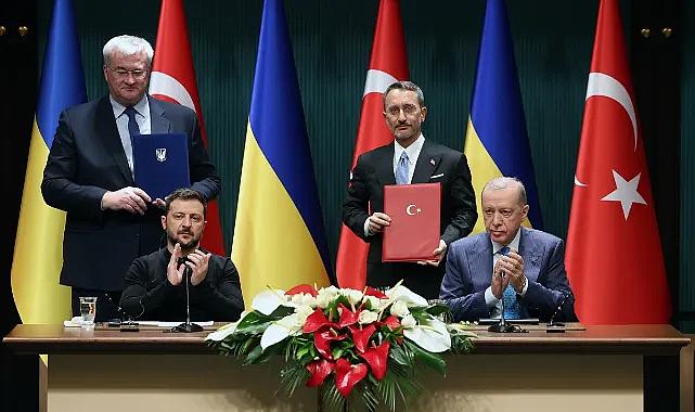 Türkiye ile Ukrayna arasında 2 anlaşma imzalandı
