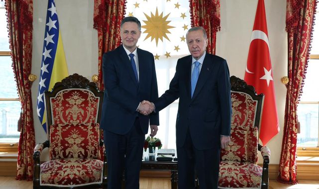 Cumhurbaşkanı Erdoğan, Becirovic ile görüştü