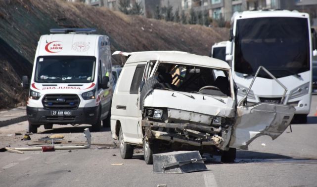 Gaziantep'te feci kaza: 1 ölü