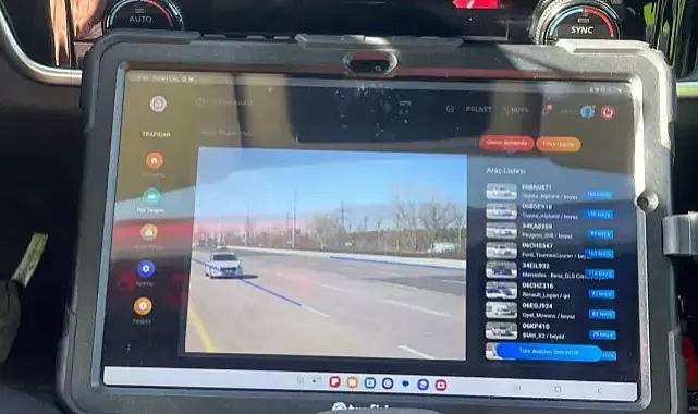 Polis yok diye aşırı hız yapanlar yandı!