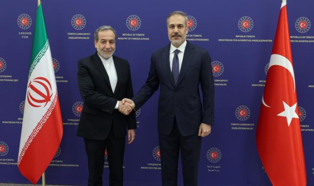Bakan Fidan, İranlı mevkidaşı Erakçi ile görüştü