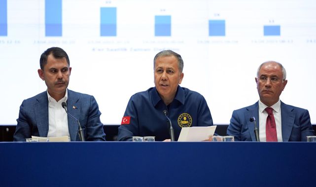 Bakan Yerlikaya: Artçı sarsıntılarının azalma eğiliminde olduğunu görüyoruz