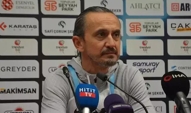 Çorum FK Teknik Direktörü Tuncay Şanlı, istifa etti