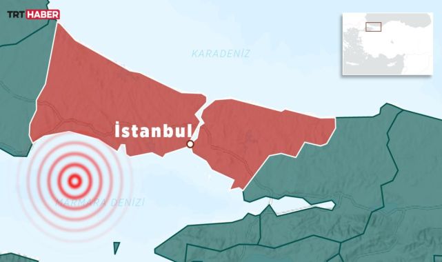 İstanbul'da 266 artçı deprem meydana geldi