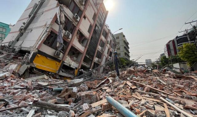 Myanmar'daki depremlerde can kaybı 3 bin 645'e çıktı