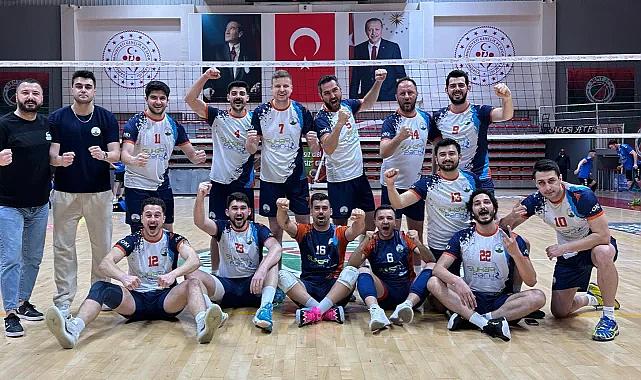 Osmangazi Belediyespor Erkekler Voleybol 2. Ligi'ne yükseldi