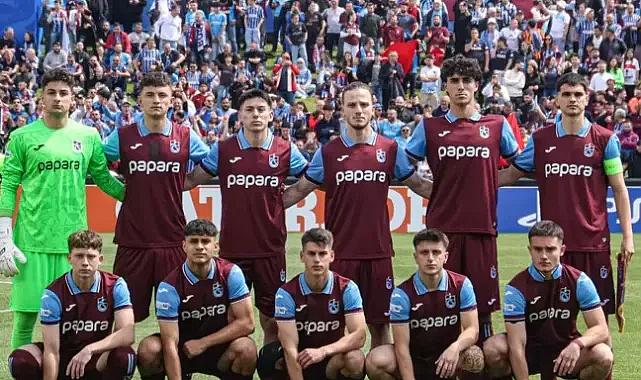 Trabzonspor'un gençleri Türk futbolunda bir ilki başardı
