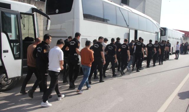 Araç kiralama dolandırıcılarına operasyon: 101 gözaltı