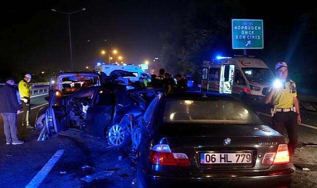 Beykoz'da zincirleme trafik kazası: 7 yaralı