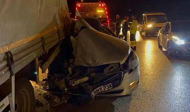 Bursa'da feci kaza