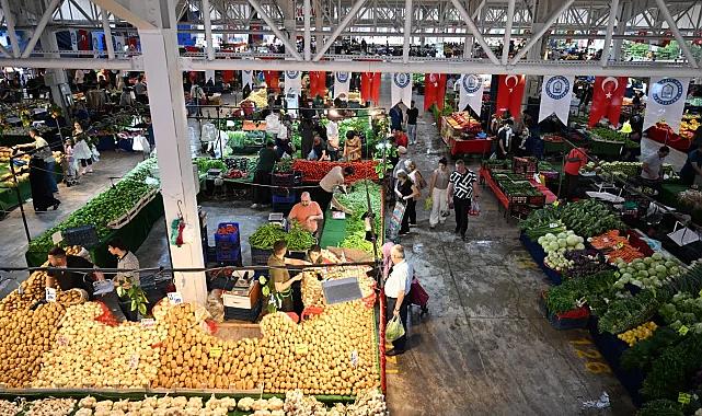 Bursa Yıldırım Bağlaraltı'na modern pazar alanı
