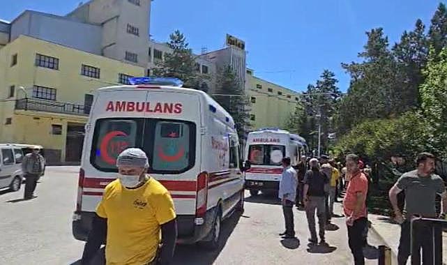 Çorum'da un fabrikasında patlama: 8 yaralı