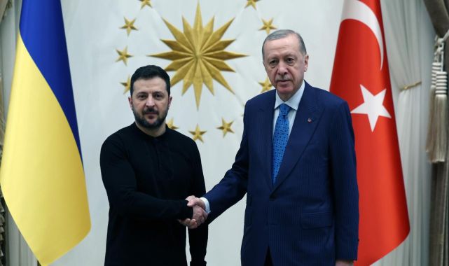 Cumhurbaşkanı Erdoğan, Zelenski ile görüştü