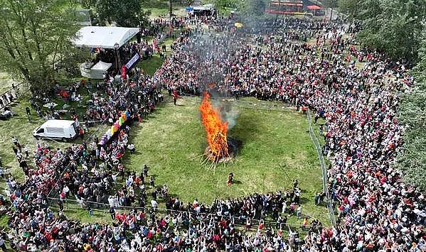 Edirne'de Kakava coşkusu