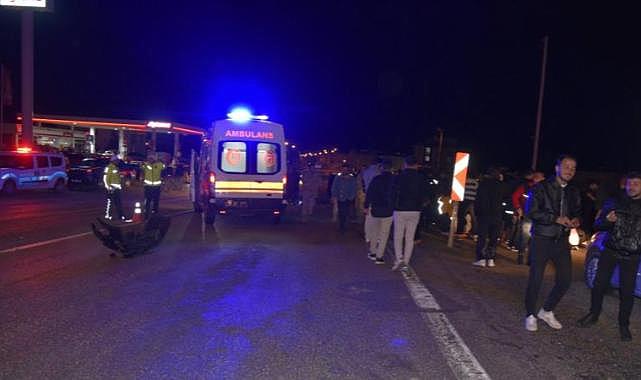 Gümüşhane'de trafik kazasında 11 kişi yaralandı