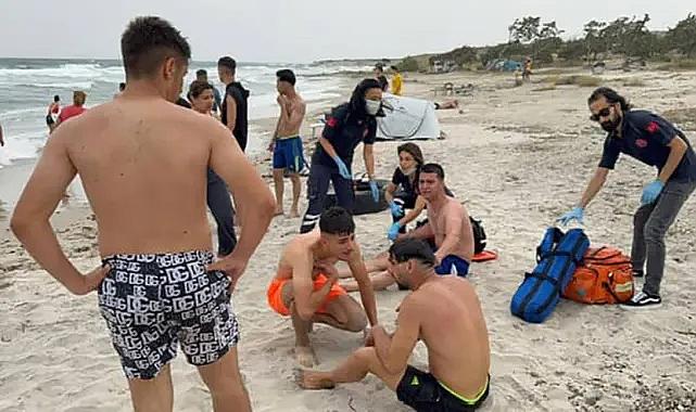 İzmir'de denize giren genç boğularak can verdi