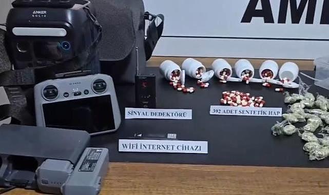 İzmir'de uyuşturucu sevkiyatında kullanılan dron düşürüldü